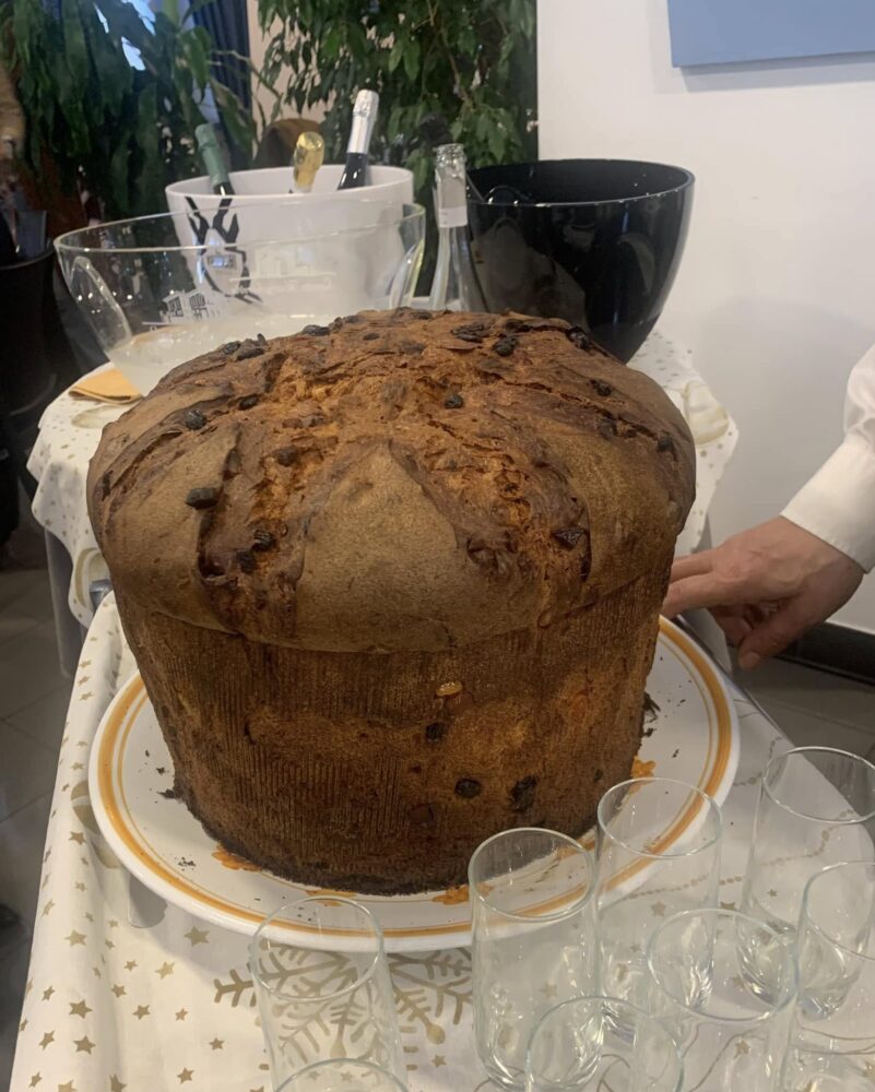 Ristorante del Golfo, il panettone per il brindisi d'auguri