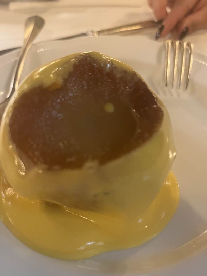 Clinica Gastronomica Arnaldo - pera con lo zabaione