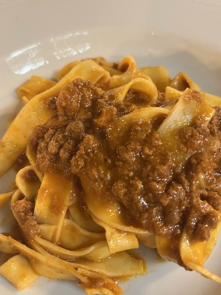 Clinica Gastronomica Arnaldo - tagliatelle al ragù