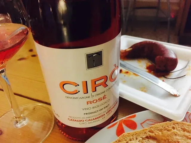 Cir Ros 2014 doc Cataldo Calabretta Luciano Pignataro Wine