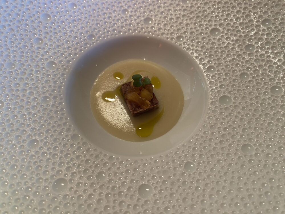 Dal Pescatore - amuse bouche