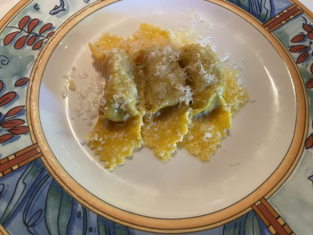 Dal Pescatore - tortelli di zucca