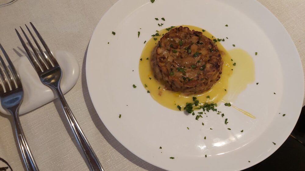 Locanda de foris – parmigiana con cuore di porcini