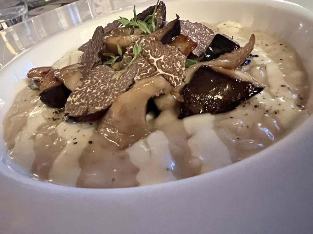 Antica Osteria Marconi - Risotto funghi porcini e tartufo lucano