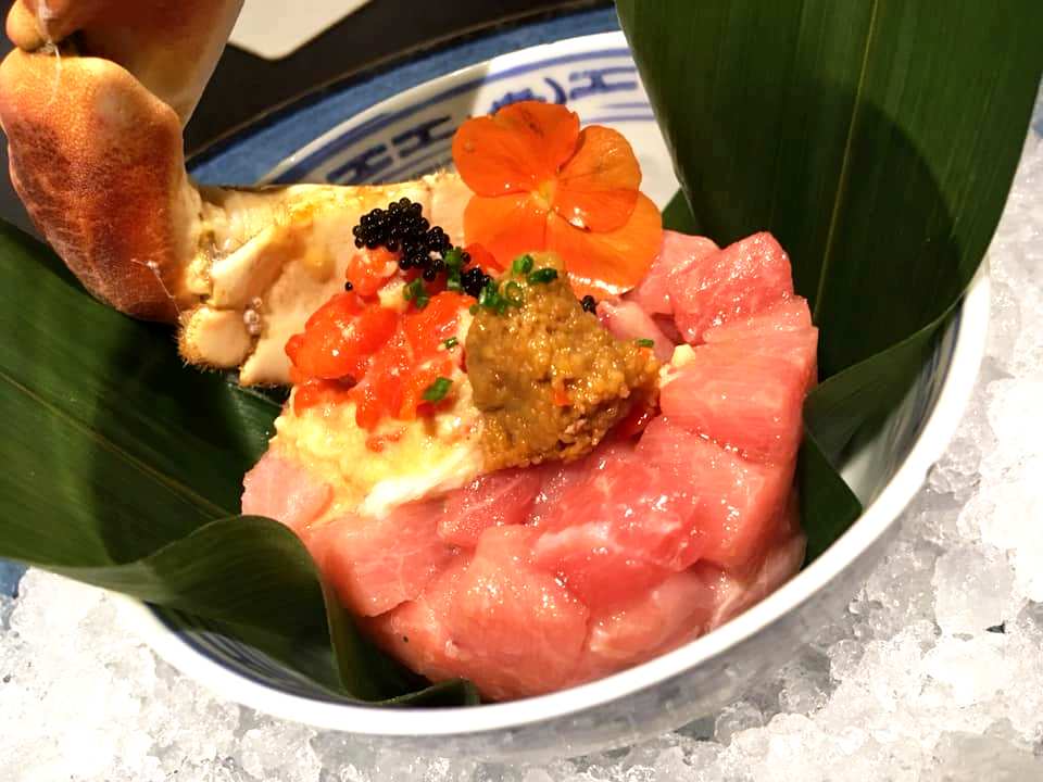 Japaj Sushi - Tartare di Otoro, King Crab & Uni