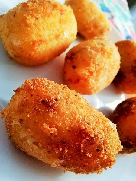 Carnevale: Arancini al latte e Crocchè di patate - Luciano ...