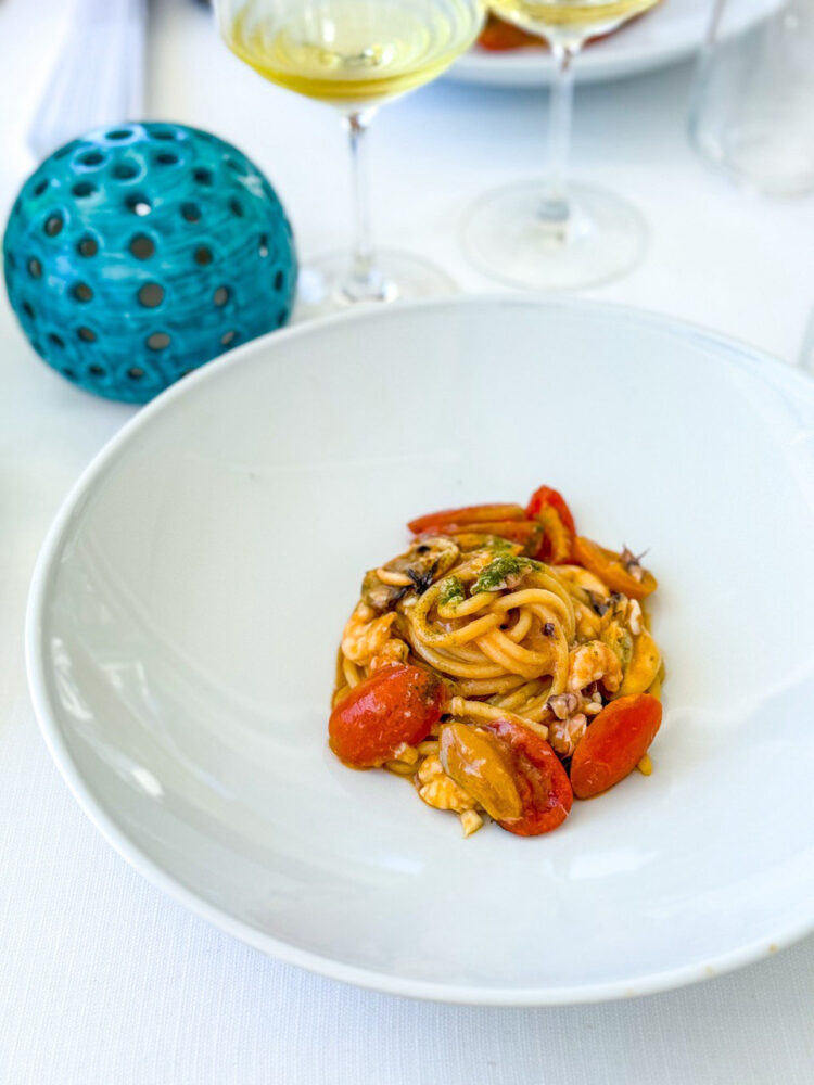 Spaghettone di Gragnano allo scoglio - La Palette Ristorante, Capri