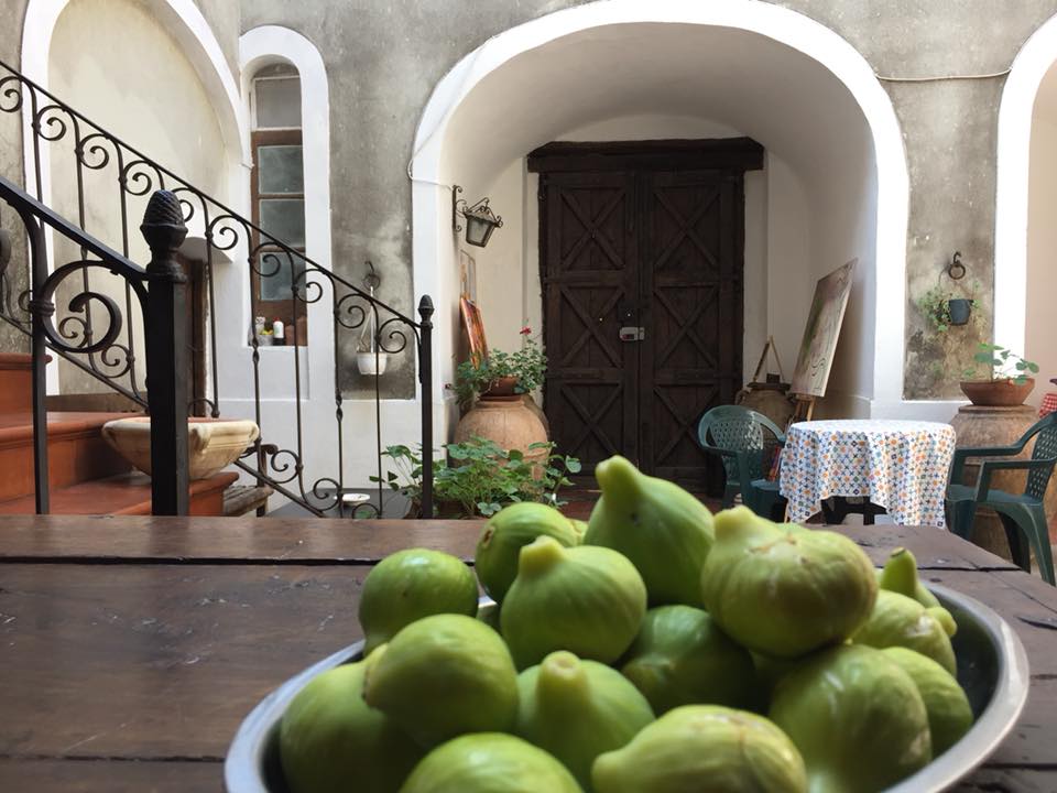 Uno scorcio della Cantina aperta agli ospiti dell'Azienda Agricola Nicola Bianco