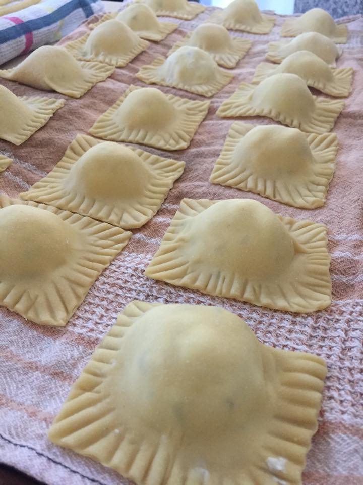 I ravioli fatti a mano di EN GIOI, agrilocanda cilentana