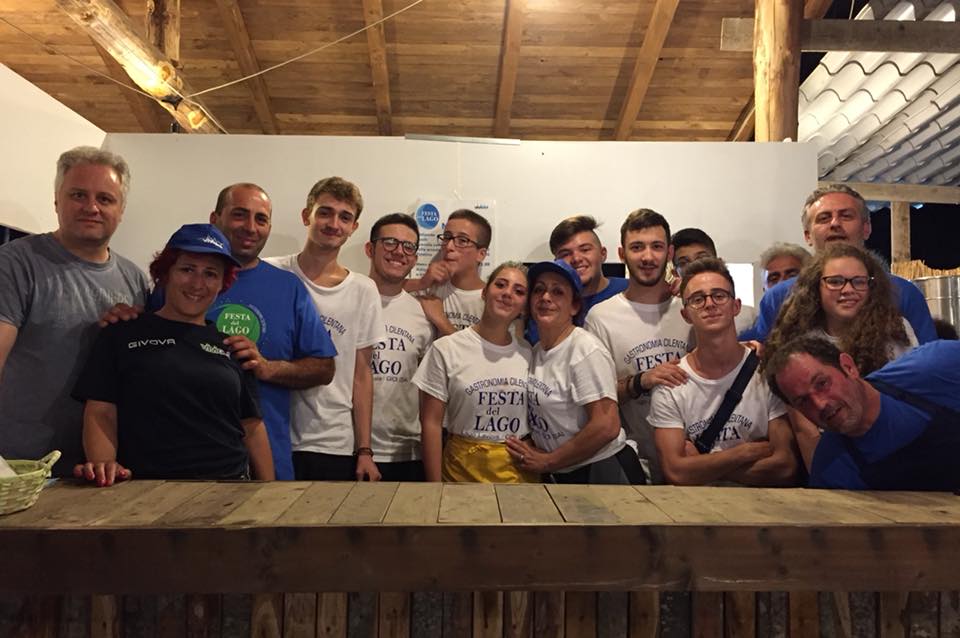 Gioi, la squadra della Festa nel bosco di agosto