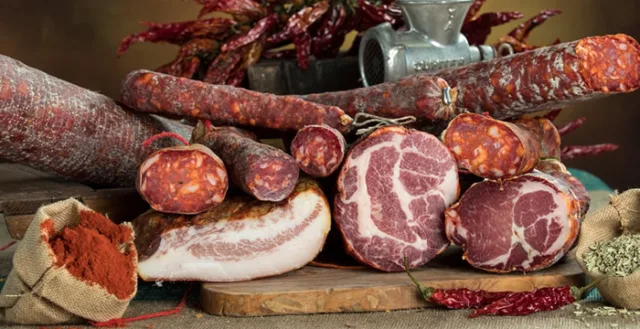 Salumi tipici calabresi