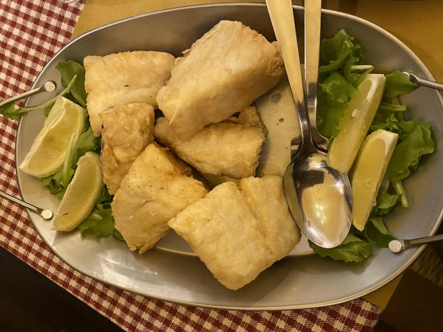 Osteria da Miduccia - baccala' fritto