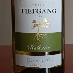 Deutsker Qualitätswein Pfalz Riesling Troken
