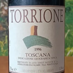 Torrione 1996 - Etichetta