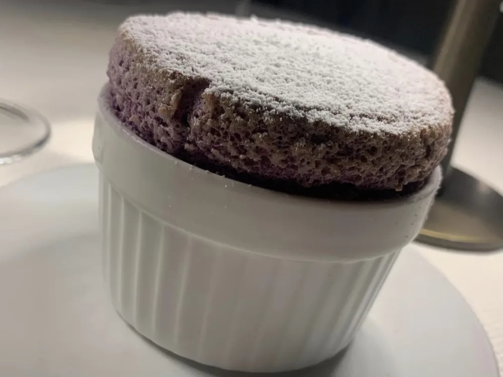  Ineo Restaurant Roma, soufflé al cassis