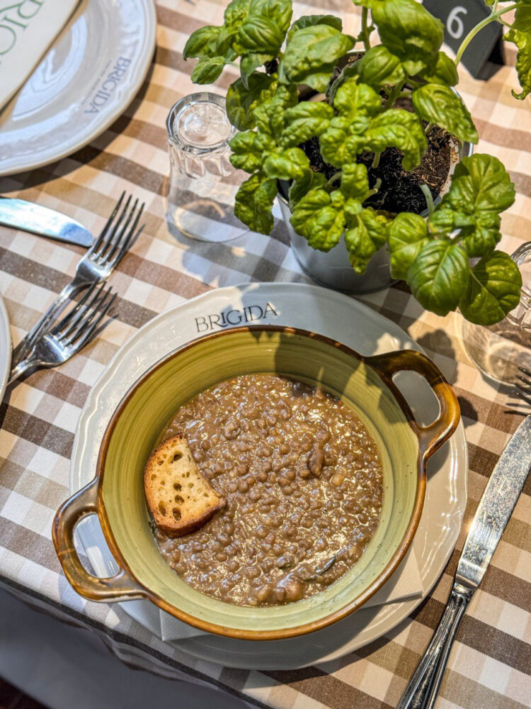 Zuppa di lenticchie, Brigida Cucina Napoletana