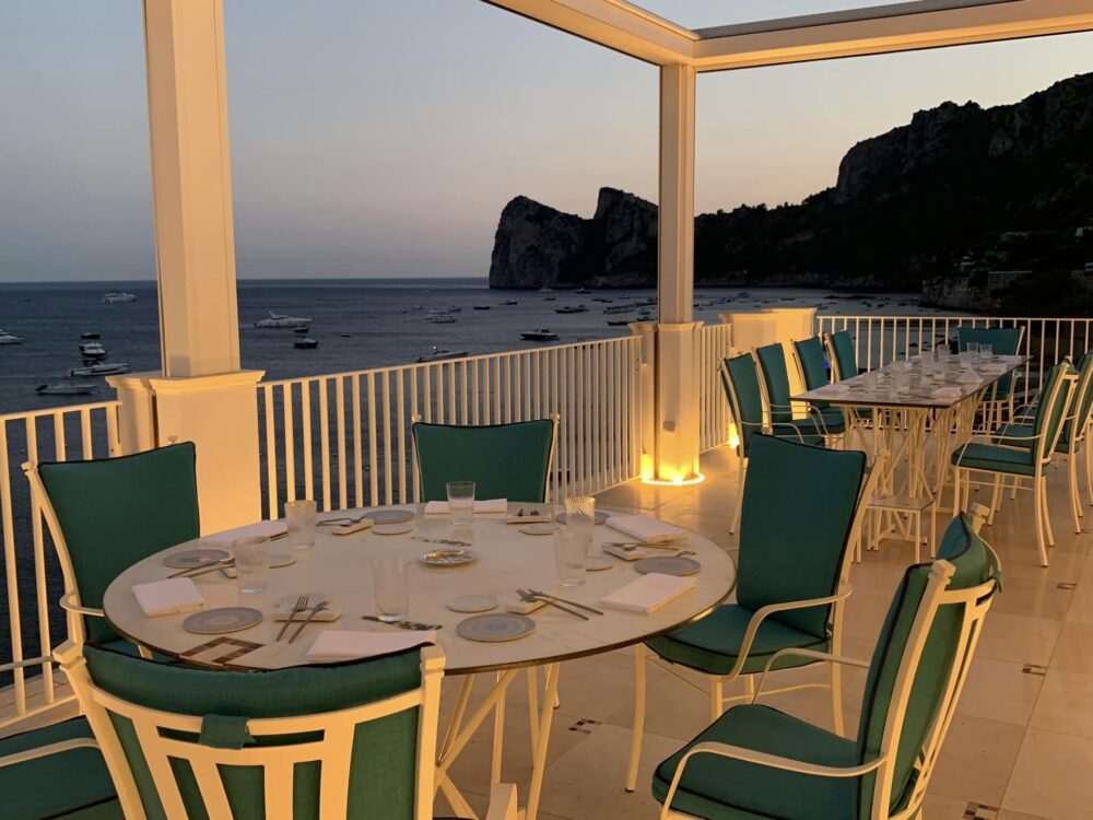 Taverna del Capitano, la terrazza