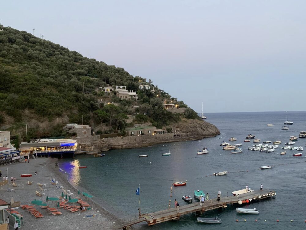 Taverna del Capitano, il panorama dalla terrazza