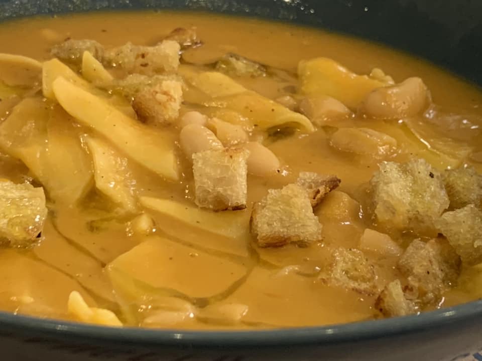 Supplizio Osteria via Bergamo, pasta e fagioli