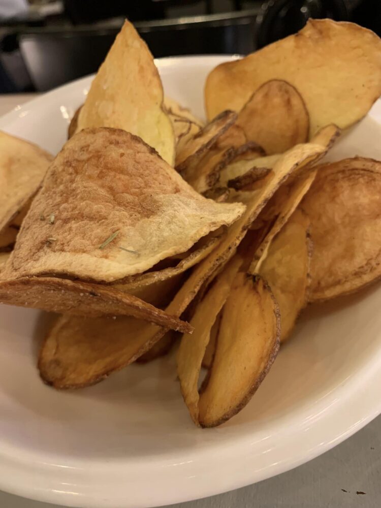 Supplizio Osteria via Bergamo, chips