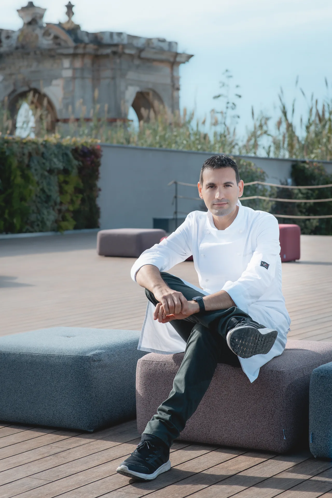 Il nuovo chef del Vesuvio Emanuele Petrosino