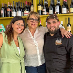Mara Bocchino, Fabiana Santomarco e lo chef Giovanni Moretta - Matres Restaurant