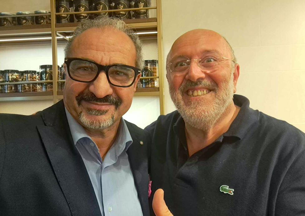 Peppe Giorgio con Amedeo Colella