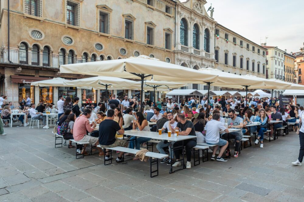 Pizza in Piazza a Vicenza