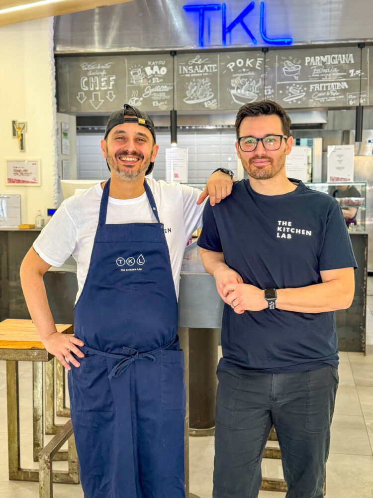 Chef Francesco Natale e Antonio Tedesc - THE KITCHEN LAB
