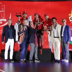 XXI Trofeo Caputo - premiazione - podio STG con la famiglia Caputo e Giulo Golia