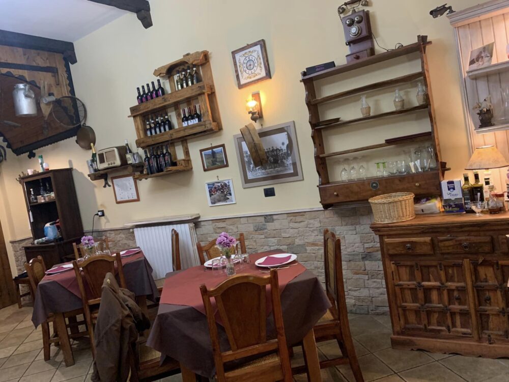 Taverna addo' Scialone, la sala