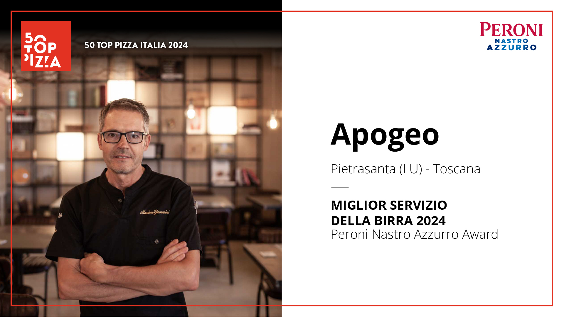 Apogeo - 50 Top Pizza Italia 2024