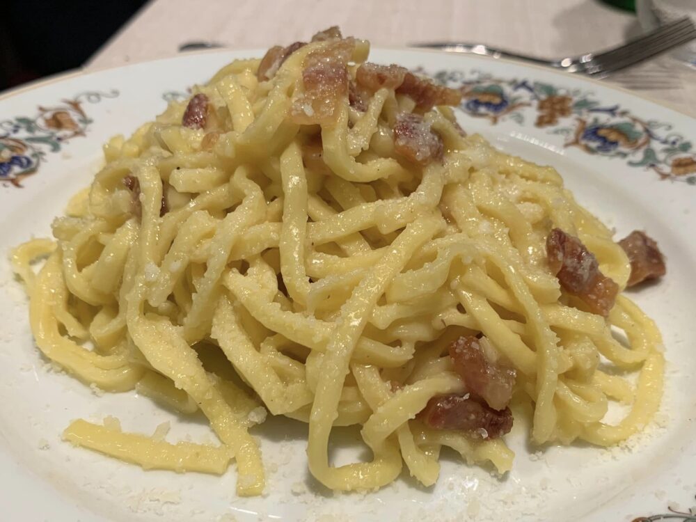  Il Matriciano, tagliolini alla gricia