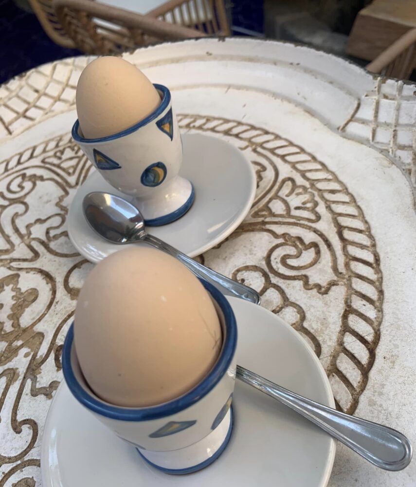 Maison Fernanda, le uova alla coque