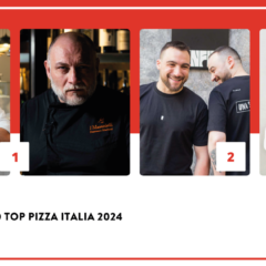 Il podio di 50 Top Pizza Italia 2024