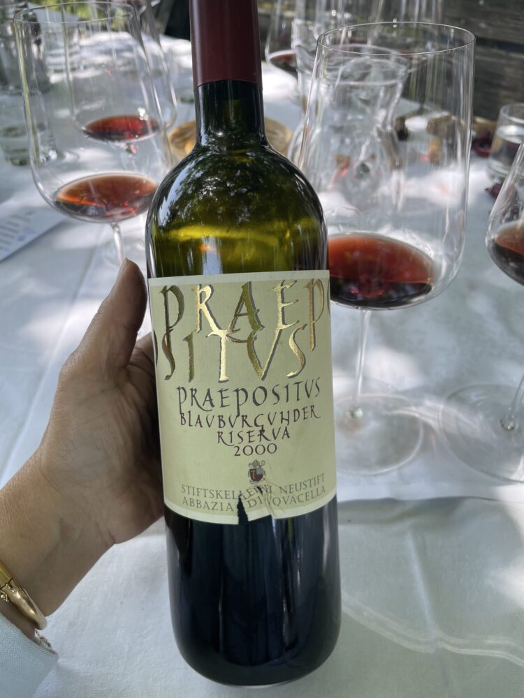 Pinot Nero Riserva 2000 linea Praepositus