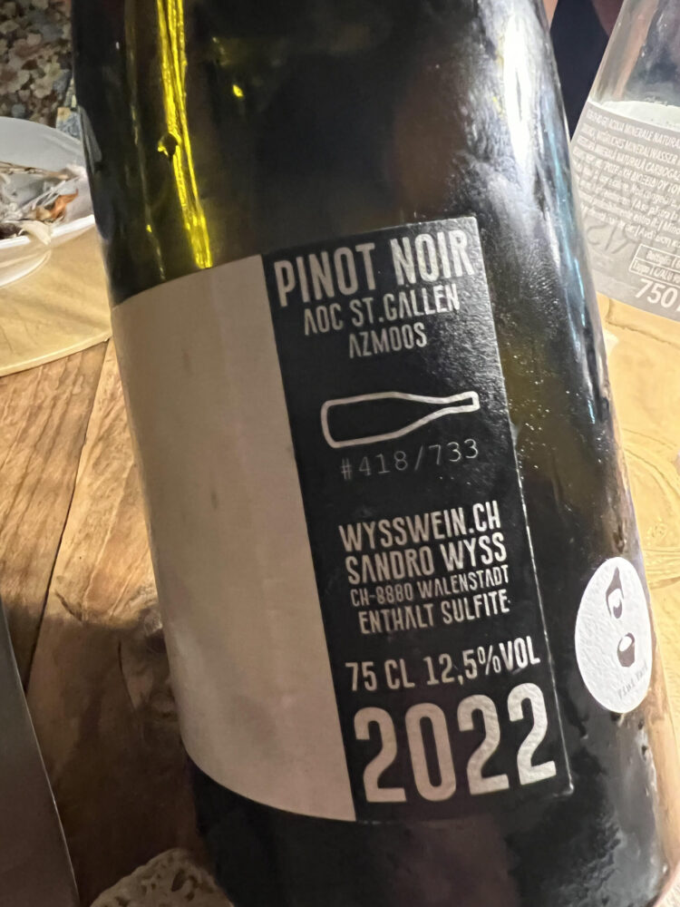 Pinot Nero - Wyss