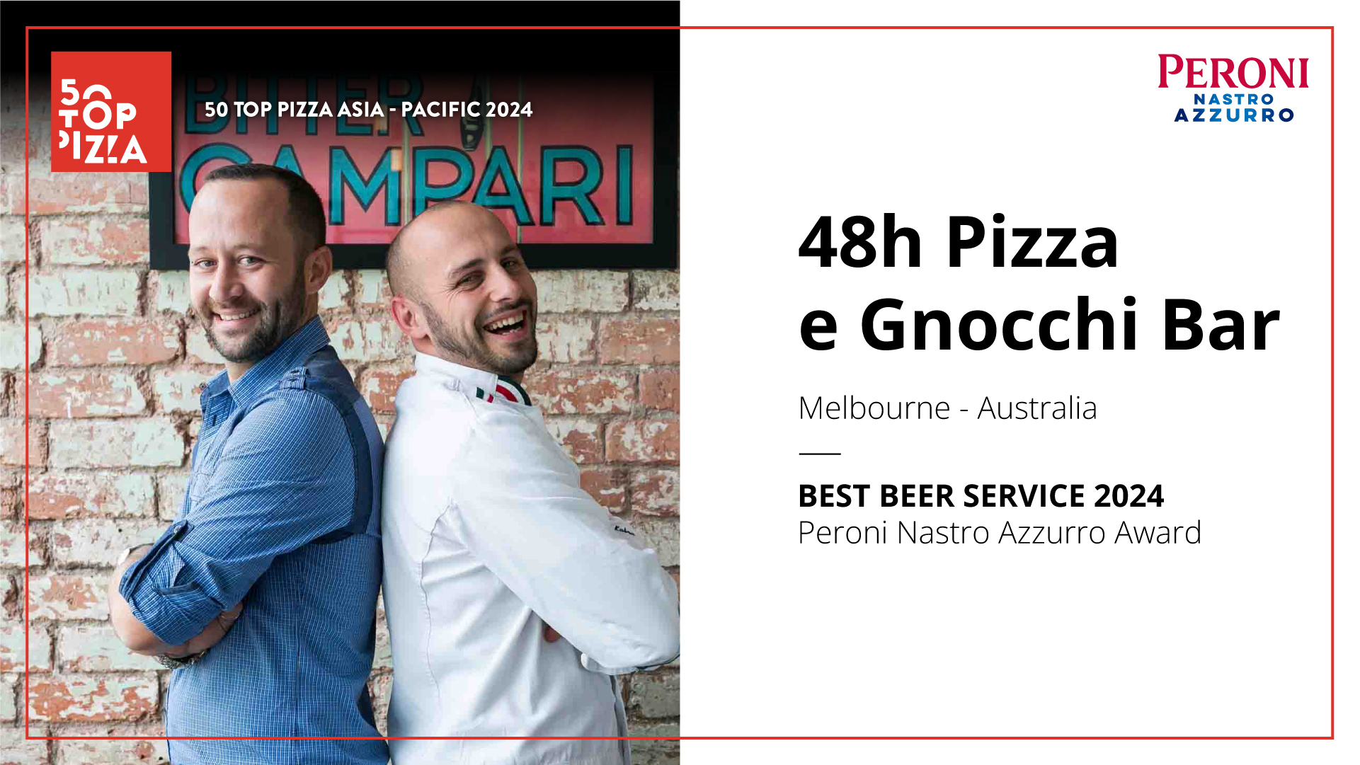 48h Pizza e Gnocchi Bar - 50 Top Pizza Asia - Pacific 2024