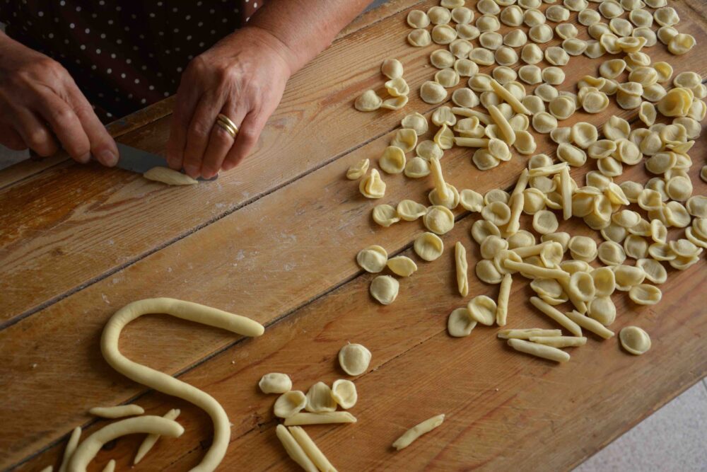 Orecchiette nelle ‘nchiosce