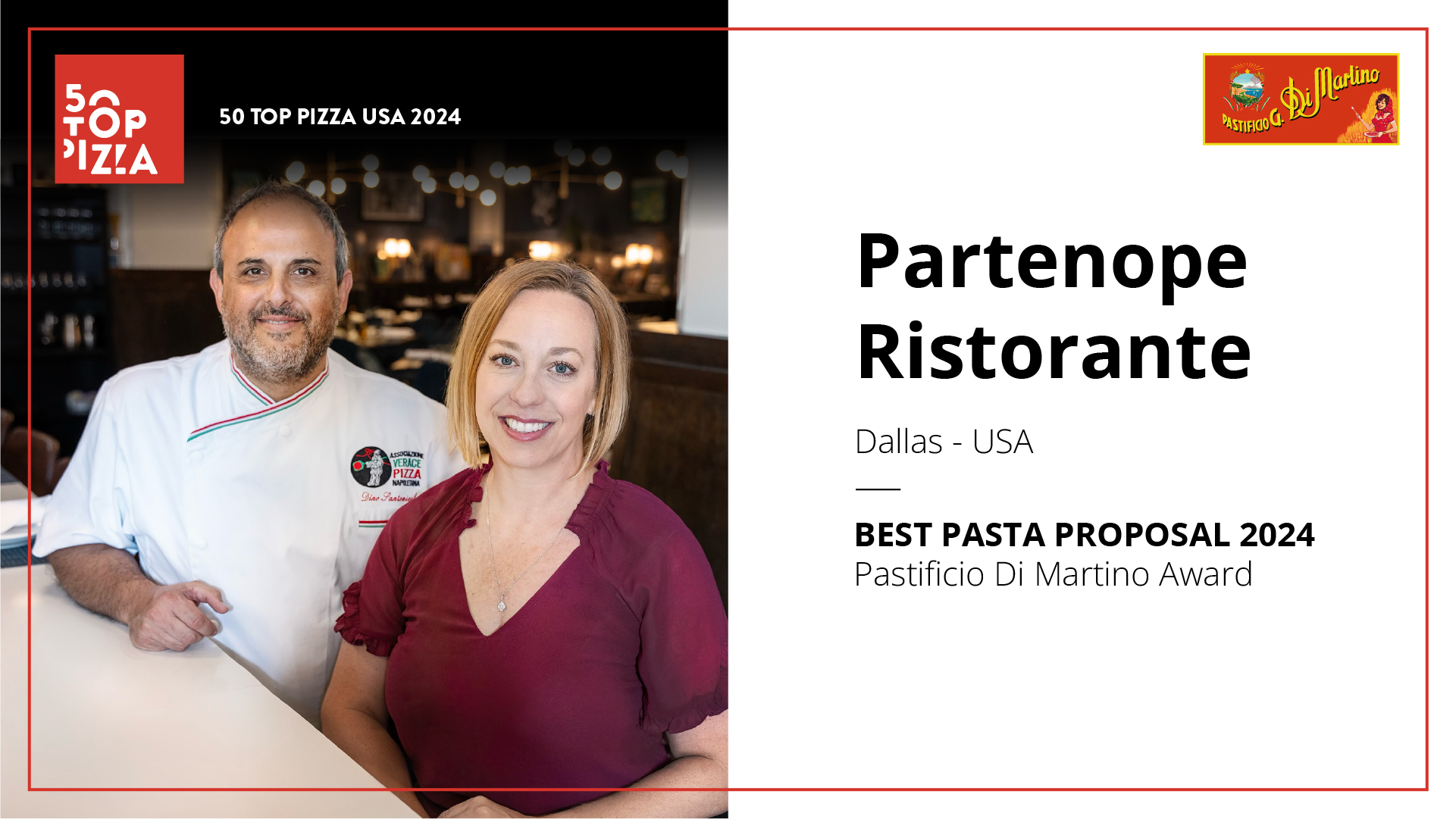 Partenope Ristorante - 50 Top Pizza USA 2024