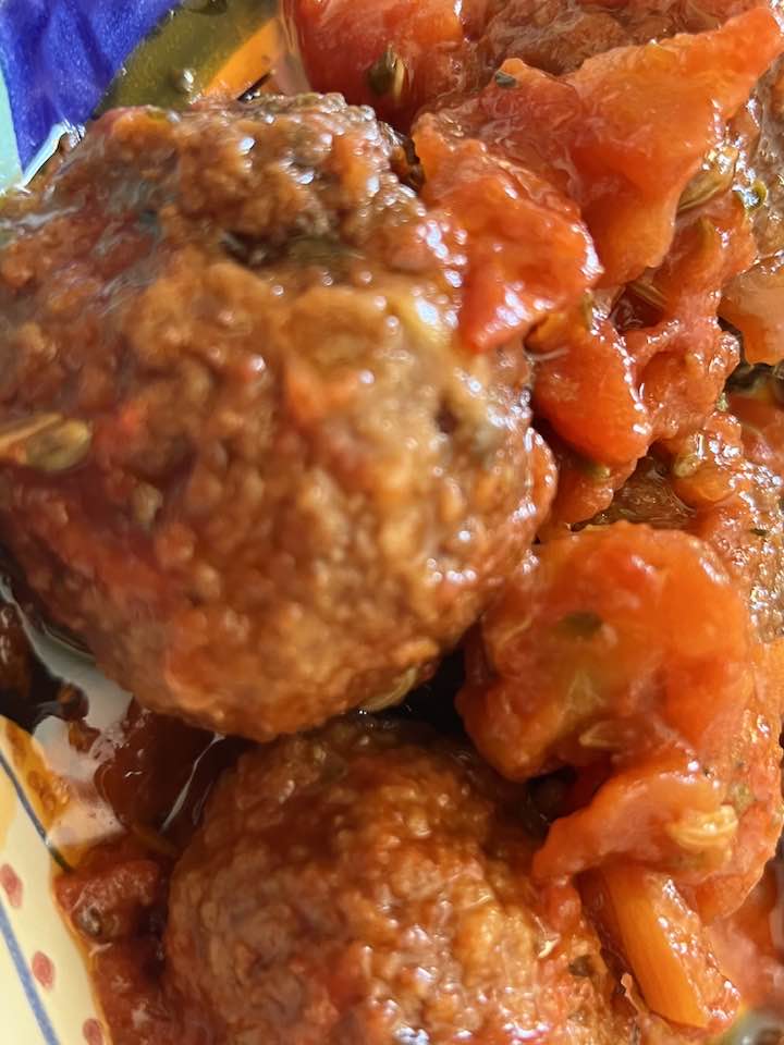 annarella - polpette al sugo con finocchietto