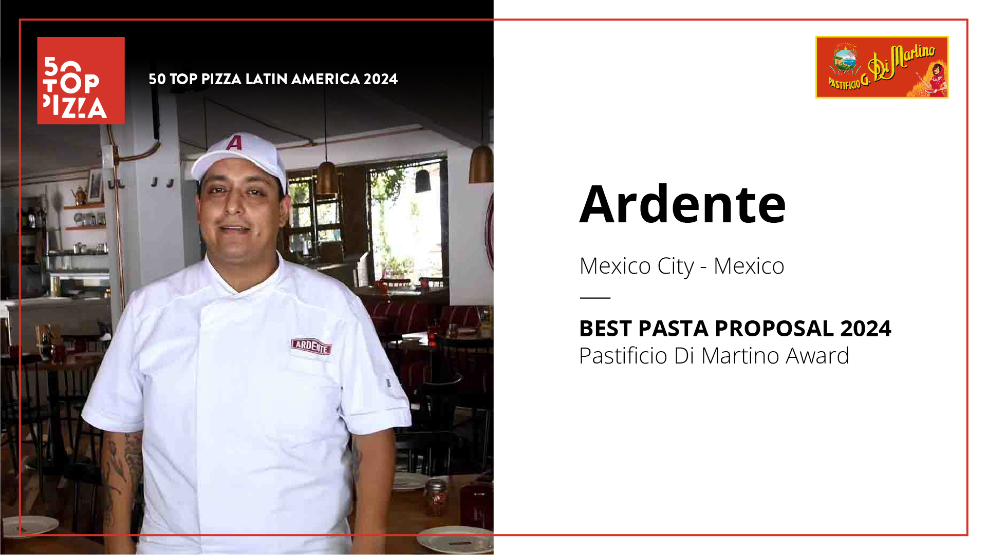 Ardente - 50 Top Pizza Latin America 2024