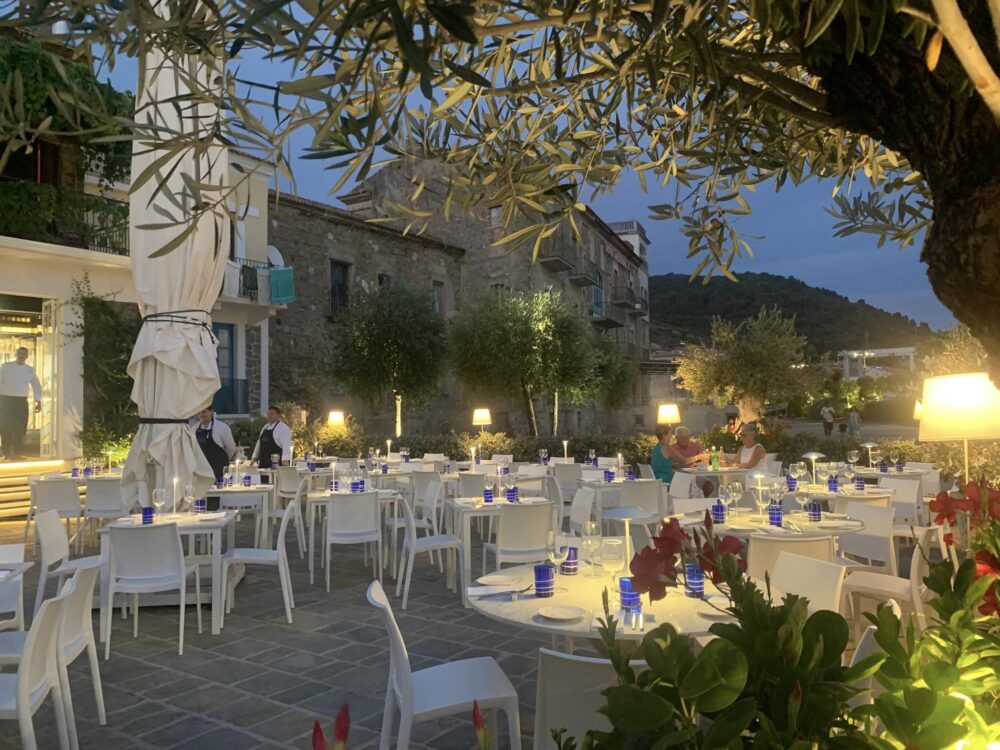 Il Borgo bistrot di mare, scorcio del dehors