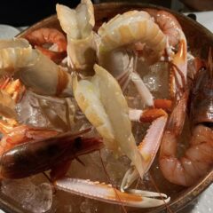 Il Veliero ad Acciaroli, il crudo di crostacei