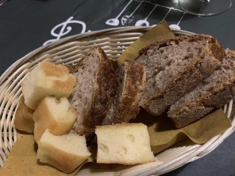 Ditirambo a Roma, pane e focaccia