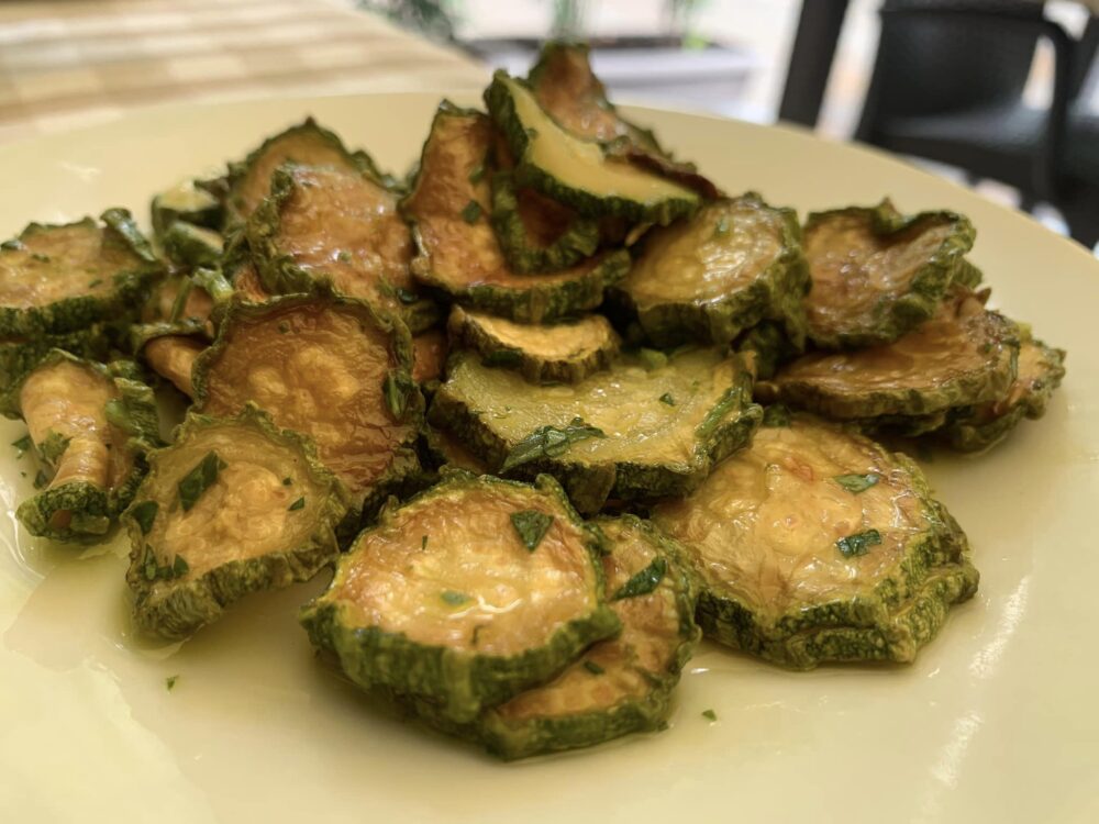 Zi' Titta a Capranica, le zucchine