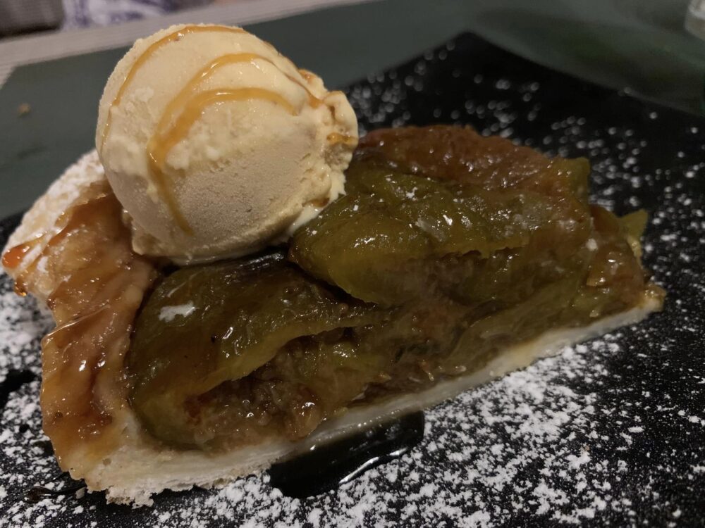 Ditirambo a Roma, tarte tatin di fichi