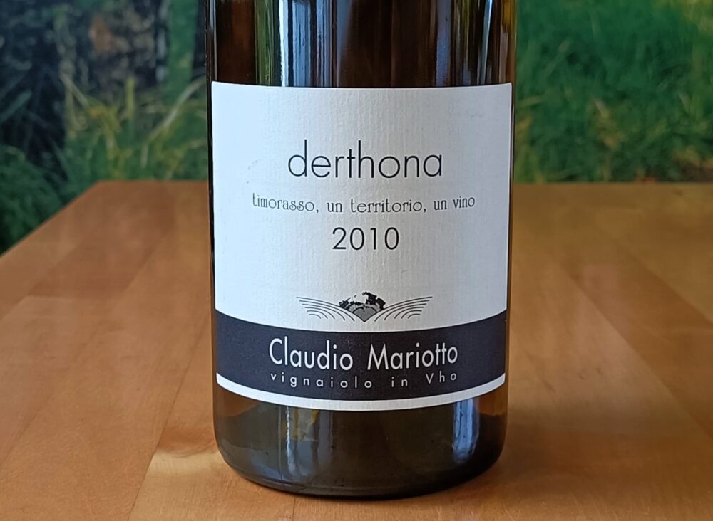 Derthona Mariotto- Etichetta