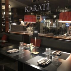 Pizzeria Karati, l’accogliente dehors