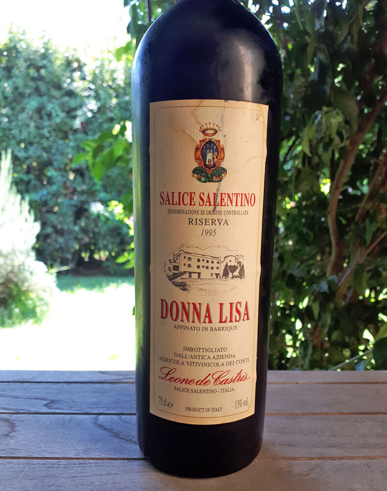 Salice Salentino Donna Lisa Riserva 1995 Leone De Castris